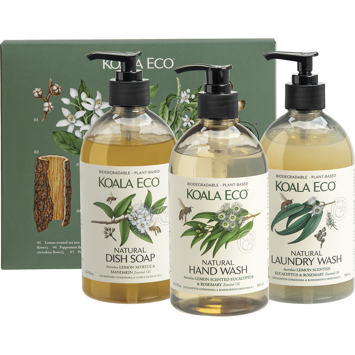 Gift Pack Hand Wash, Laundry Wash & Dish Soap