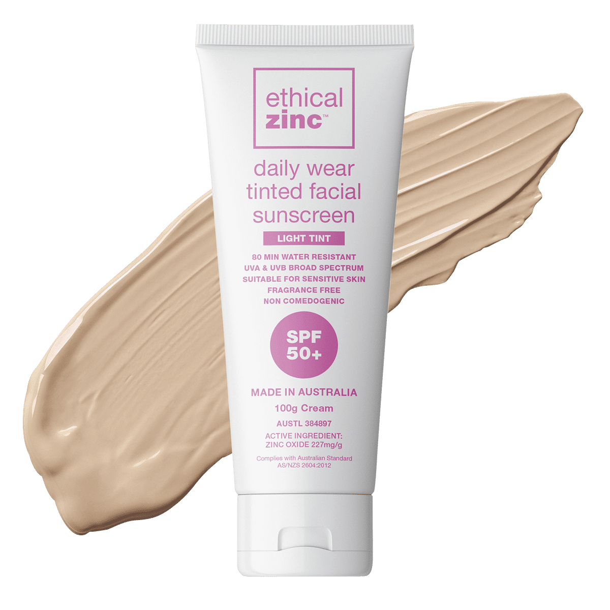 Daily Wear Tinted Facial Sunscreen Light Tint SPF 50+